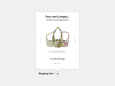Empty Cart State ecommerce empty state shopping cart