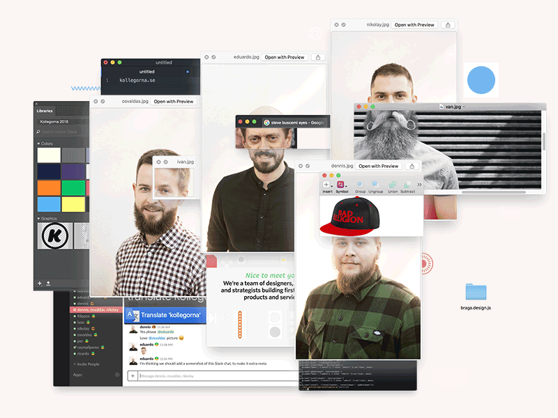 Braga.Design.JS frontend speaker portugal braga kollegorna