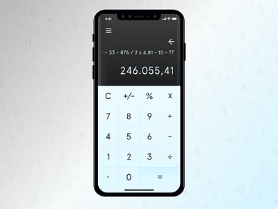 Daily UI #004 Calculator 004 calculator challenge daily dailyui design revondesign ui