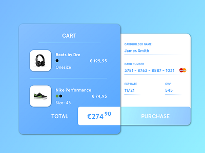 Daily UI #002 Credit Card Checkout 2nd Version 002 check check out checkout checkout page daily daily ui dailyui design revon revondesign user interface