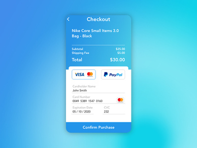 Credit Card Checkout