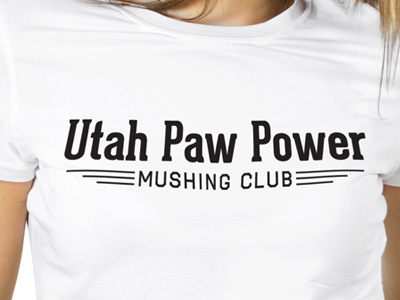 Utah Paw Power T-Shirt apparel logo t shirt upp