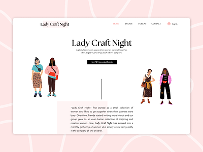 Landing Page Design branding design layout typography website
