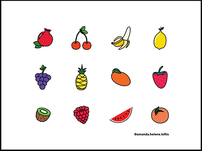 Fruit Icons