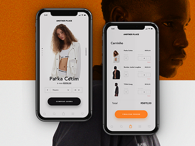 Mobile e-commerce concept