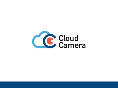 Logo | Cloud Camera branding camera cloud concept design illustration logo