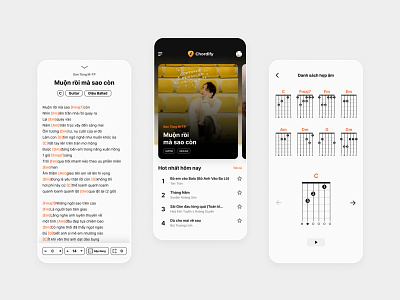 APP | Guitar Chord app chord concept design guitar music ui ux