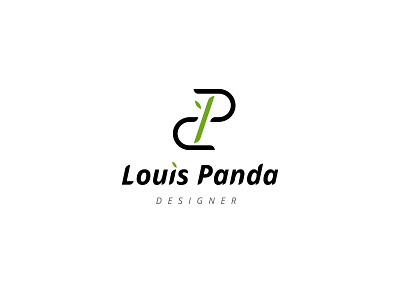 Personal logo bamboo designer logo panda