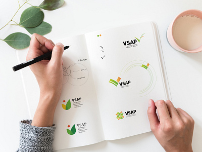 Logo | VSAP concept concept design logo
