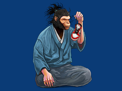 Ape air ape illustration jordan