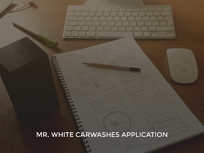 Mr. White carwashes WIP application breaking bad carwash imac mr white notebook nothing prototype