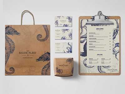 The Baltic Fleet design print