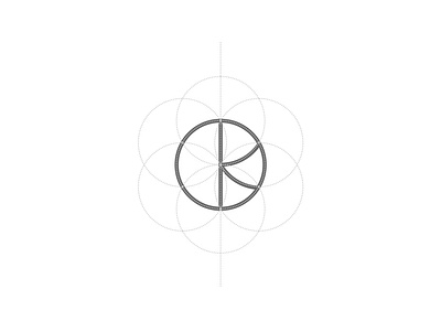 KAP monogram construction best brand branding circle creative geometry golden ratio goldenratio identity india logo monogram mumbai simple symbol work in progress workinprogress