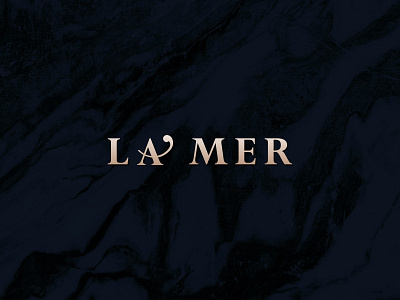 Logo for an elite fine dine restaurant La' Mer