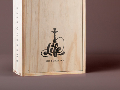 Sheesha Life- Logo best brand branding calligraphy hookah identity logo pipe sheesha smoke
