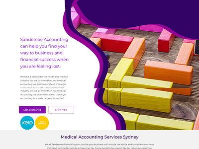 Specilaist Accounting Firm Redesign From Wordpress