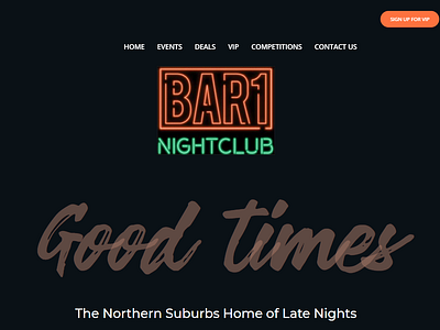New Design Nightclub Event Based Functions branding design typography web website