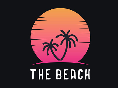 The Beach by Frog_ground on Dribbble