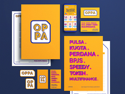 Oppa Brand Identity branding design identity design logo typography