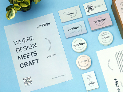Panplays Brand Identity brand identity branding classic design identity design typography