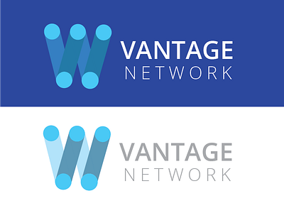 Exploring Logo design for vantage network blockchain ethereum ico logo