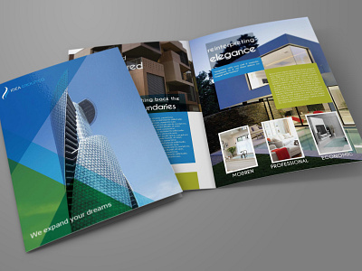 Architectural Bi Fold Brochure Template