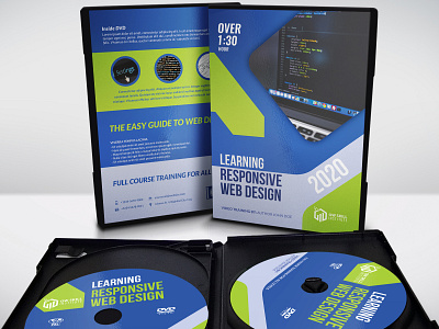 Training Course Dvd Cover And Label Template By Owpictures On Dribbble