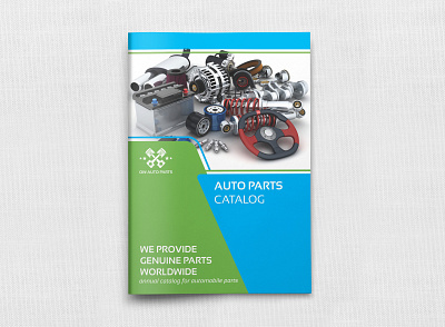 Auto Parts Catalog Brochure Template auto auto parts automobile automotive booklet brochure car car services car wash catalog catalogue component engine genuine parts indesign industry machine mechanic mechanical modern