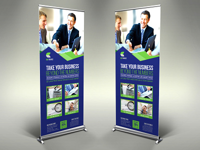 Accounting Firm Signage Banner Roll Up Template account accountant accounting bookkeeping business clean corporate corporate accountant cpa finance flyer income tax leaflet ledger management modern tax taxes