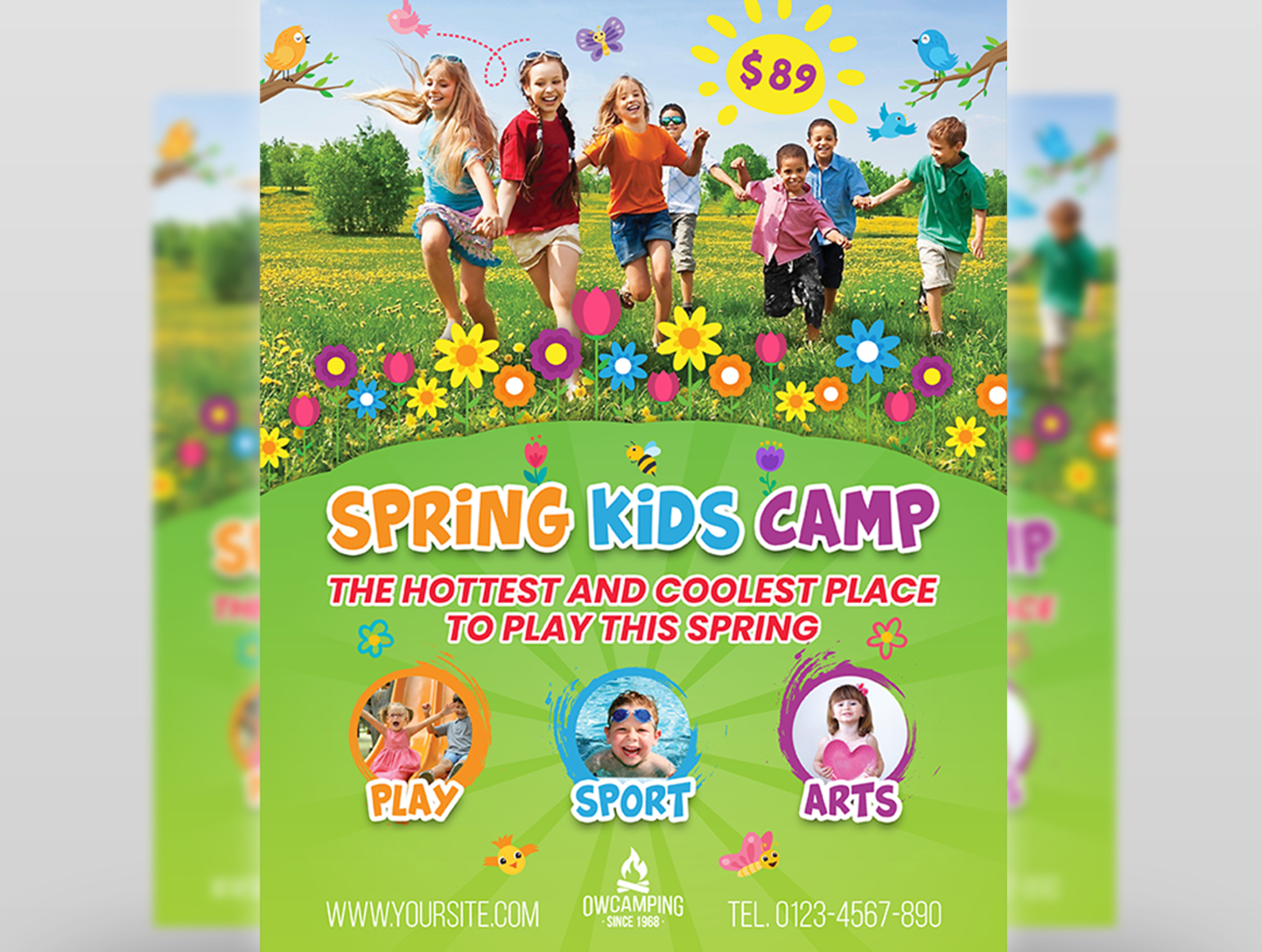 Ad camp. Kids Flyer Design. Adventure Camp Adverts. Camp Kids Colors. Kids Flyer Transformer.