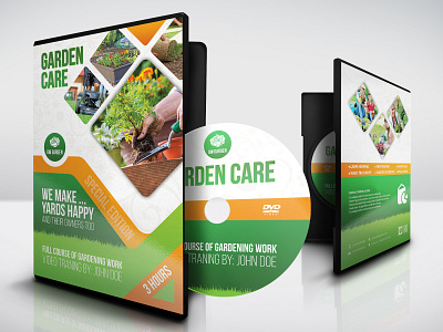 Garden Care DVD Cover Template cd clean cleaning design dirt drainage dust dvd flowers garden gardening grass grime rust insect insect spray irrigation landscape landscaping lawn lawn mowing