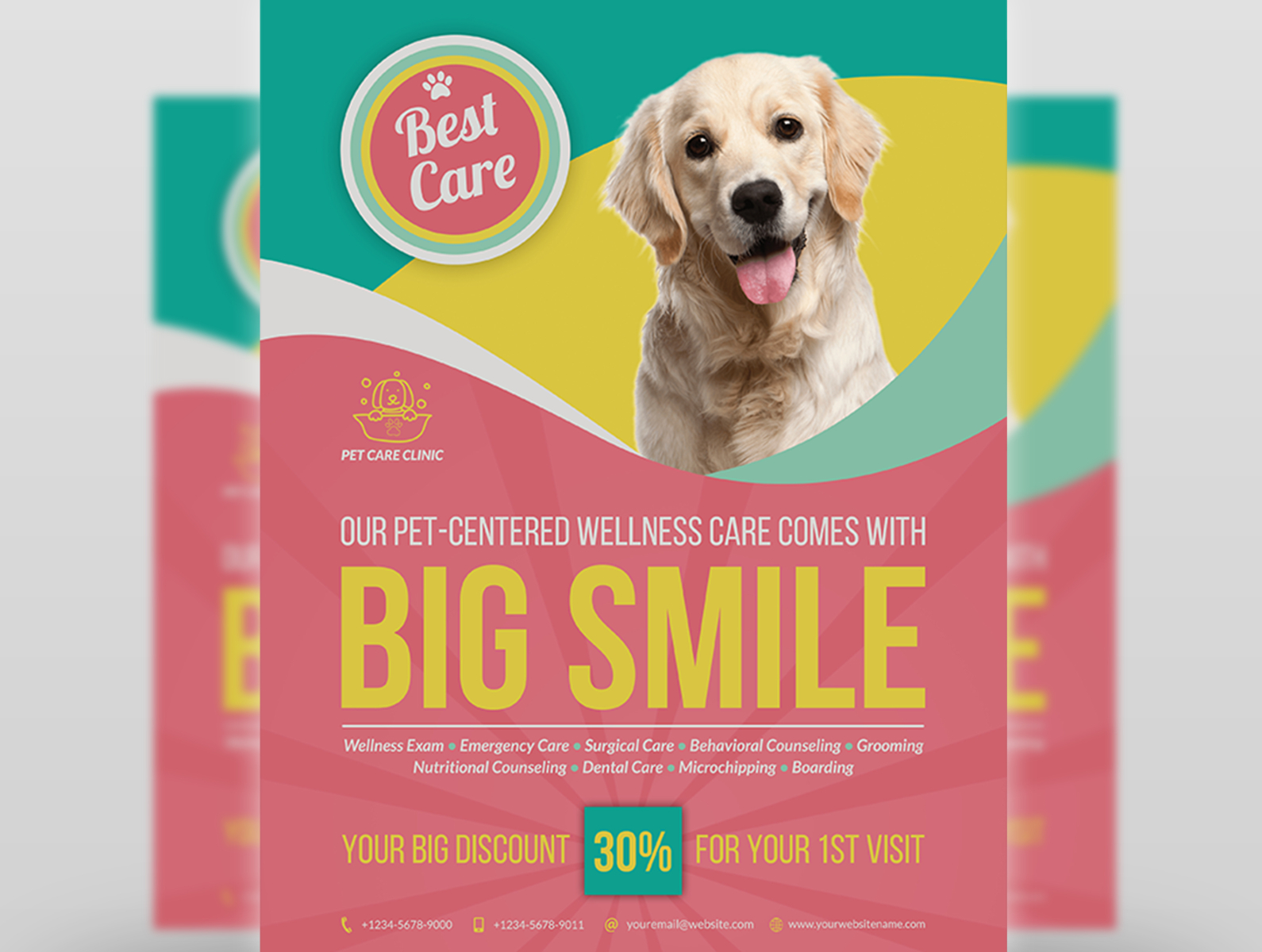 pet-care-center-flyer-template-by-owpictures-on-dribbble