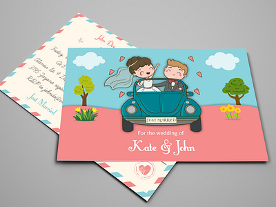 Wedding Invitation Card Template by OWPictures on Dribbble