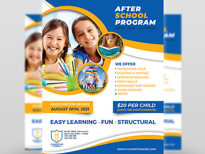 After School Program Flyer Template