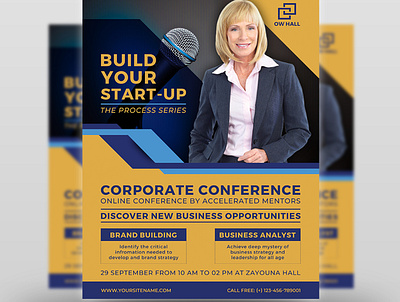 Conference Flyer Template business church conference flyer conference convention elegant event failure information invitation leadership leaflet lecture lecture hall meeting participant pastors appreciation pathway photoshop popular post