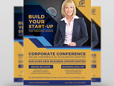 Conference Flyer Template business church conference flyer conference convention elegant event failure information invitation leadership leaflet lecture lecture hall meeting participant pastors appreciation pathway photoshop popular post