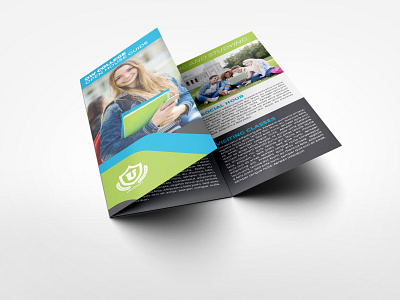 College Open House Tri Fold Brochure Template by OWPictures on Dribbble