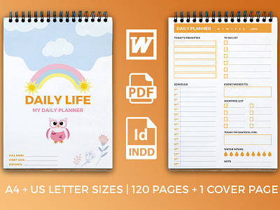 Download Daily Planner Kdp Interior By Owpictures On Dribbble