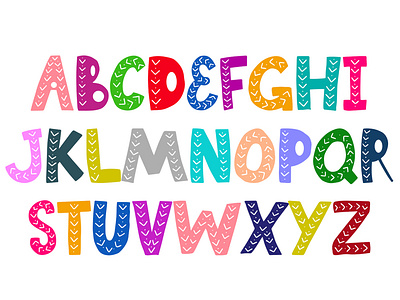 Nursery Font by OWPictures on Dribbble