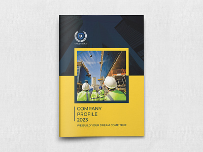 Construction Company Profile Brochure Template