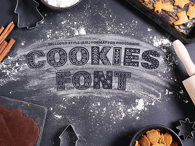 Cookies Font By Owpictures On Dribbble