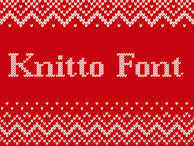 Knitto Font