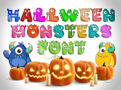 Halloween Monsters Font black magic craft template decors for halloween ghost craft halloween craft halloween craft kits halloween crafts diy halloween crafts for adults halloween crafts to sell magic craft magic craft download