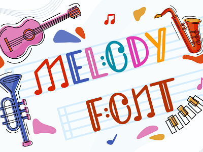 Melody Music Font