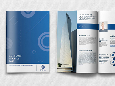 Company Profile Brochure Template annual report brand branding brochure design business clean company brochure company profile corporate creative design elegant identity indesign templates infographics informational magazine minimalist modern professional