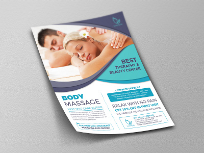 Massage Flyer Template By Owpictures On Dribbble Massage Flyer Template By Owpictures On Dribbble