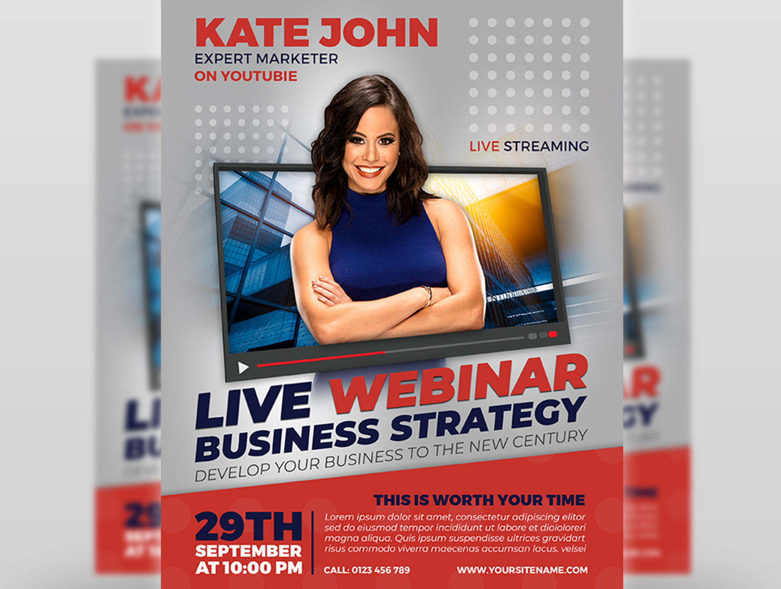 Webinar Flyer Template By OWPictures On Dribbble