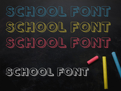 School Font