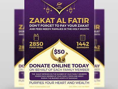Zakat Flyer - Islamic Flyer Template poster