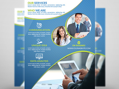 Corporate Flyer Template print ready